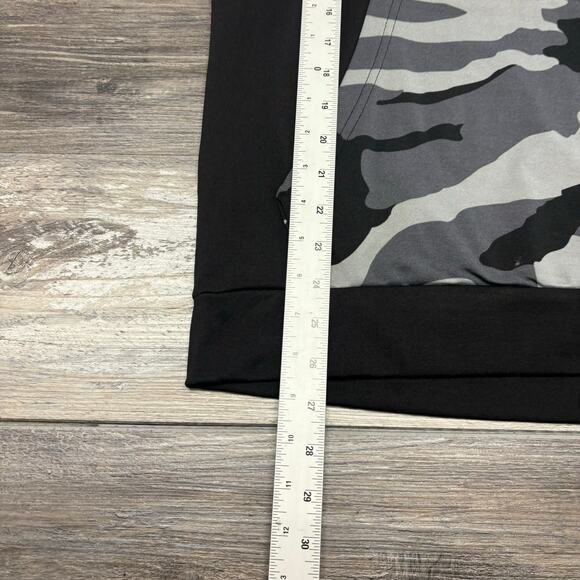 NWT Foco NFL Cleveland Browns Black Gray Mens M Center Logo Pullover Camo Hoodie - Picture 11 of 13